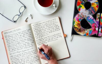 Wie sich das Schreiben in den letzten Monaten verändert hat: Tagebuch, Notizbuch, Digitale Collagen
