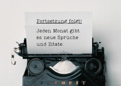 Schreibmaschine mit Text Fortsetzung folgt